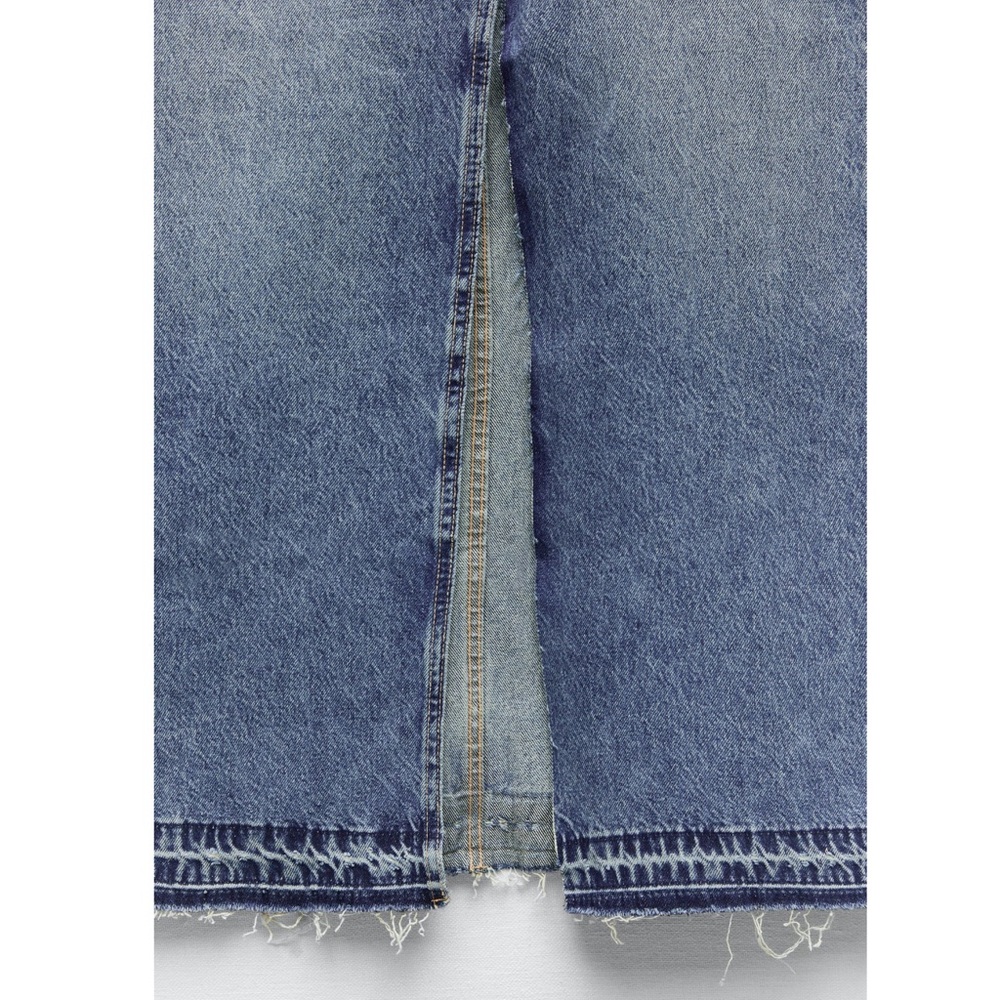 Zara DENIM SKIRT TRF - Picture 15 of 16